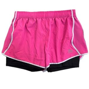 RBX 2 in 1 Athletic High Waisted Running Shorts size S